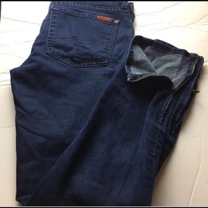 7 For All Mankind Dark Wash Jeans